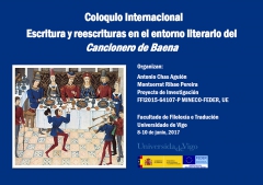 Coloquio Internacional Escritura y reescrituras en el entorno literario del Cancionero de Baena